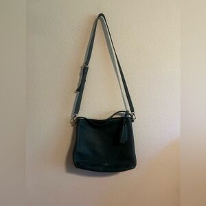 Kate Spade Green Jade Leila Medium Triple Compartment Shoulder Bag